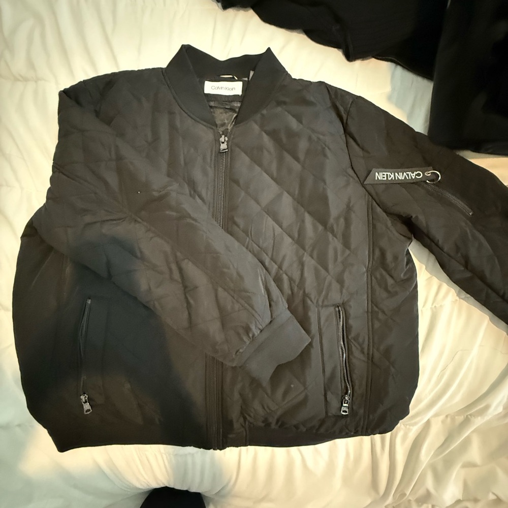 Calvin Klein Men's Black Puffer Jacket